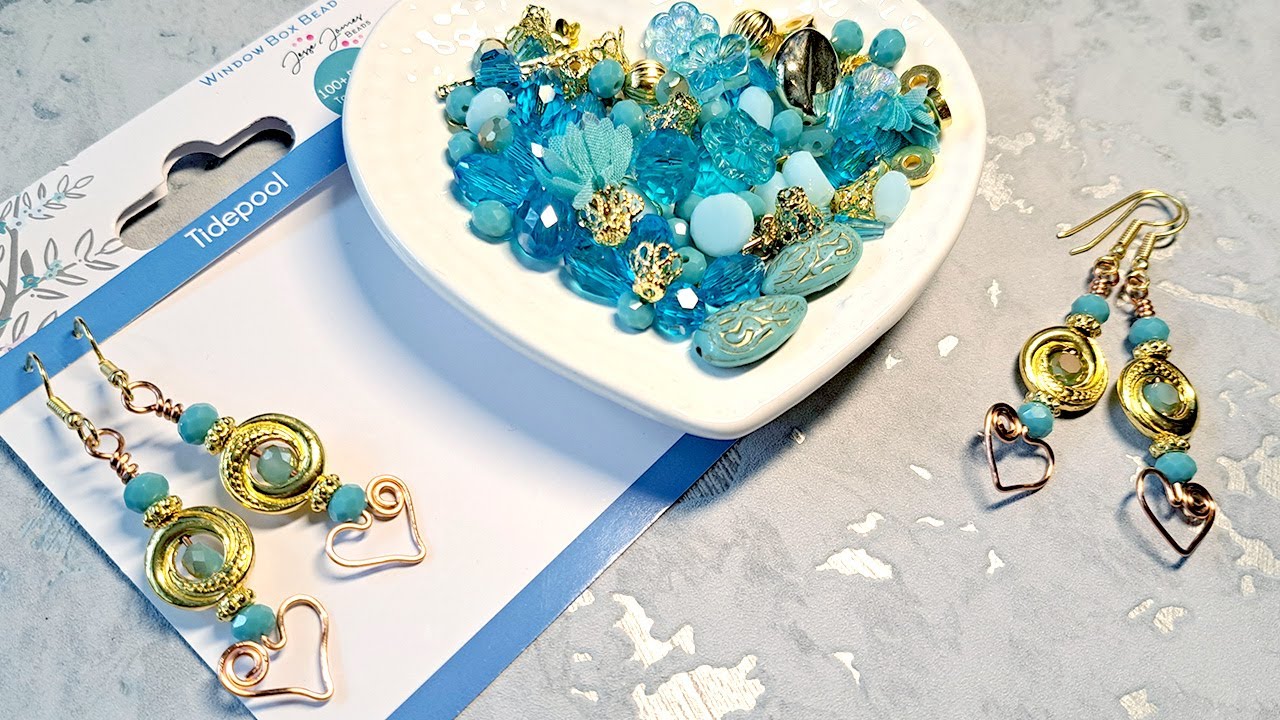 Make It At Walmart: Tidepool Wire-Wrapped Earrings with Jem Hawkes