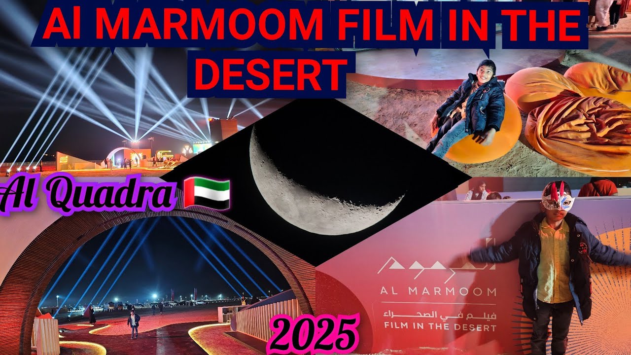 |AWESOME| AL Marmoom Film in the Desert |Al Quadra🇦🇪|#almarmoom