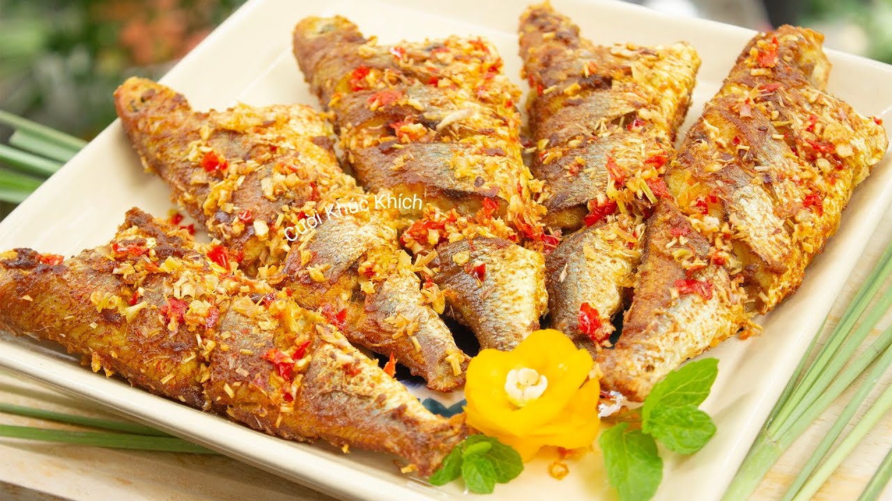 4 BƯỚC LÀM CÁ HƯỜNG CHIÊN SẢ ỚT NGON KHÔNG BỊ CHÁY - CKK