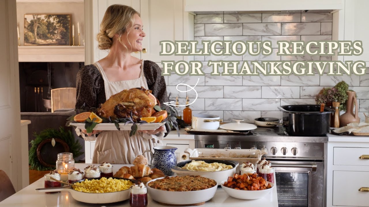 A Classic Thanksgiving From Scratch!