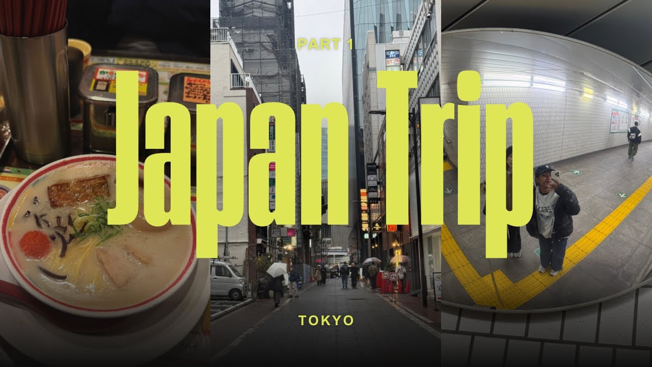 MY FIRST TRAVEL VLOG 🫶🏻 JAPAN TRIP PART 1