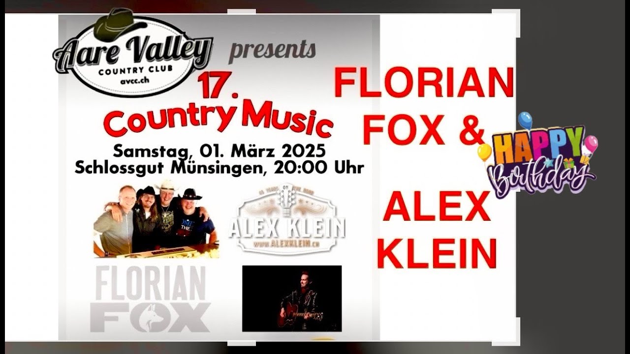 Florian Fox & Alex Klein - SURPRISE & ZUGABEN Münsingen 2025