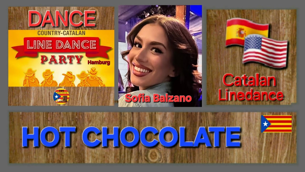 HOT CHOCOLATE ❤️ Linedance Catalan Style by Catalan Mess with Sofia Balzano #linedance #catalan