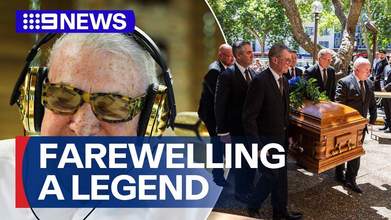 Radio broadcaster John Laws to be farewelled at state funeral | 9 News Australia