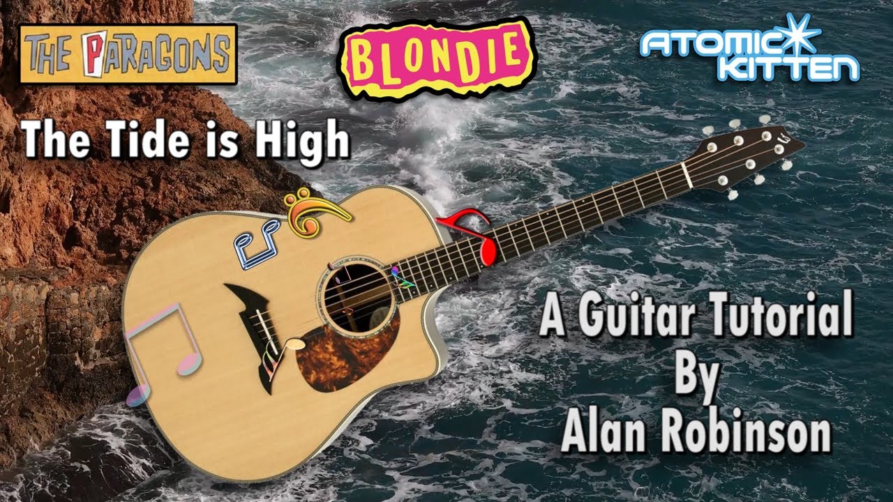 The Tide is High - The Paragons / Blondie / Atomic Kitten - Acoustic Guitar Lesson (Easy)