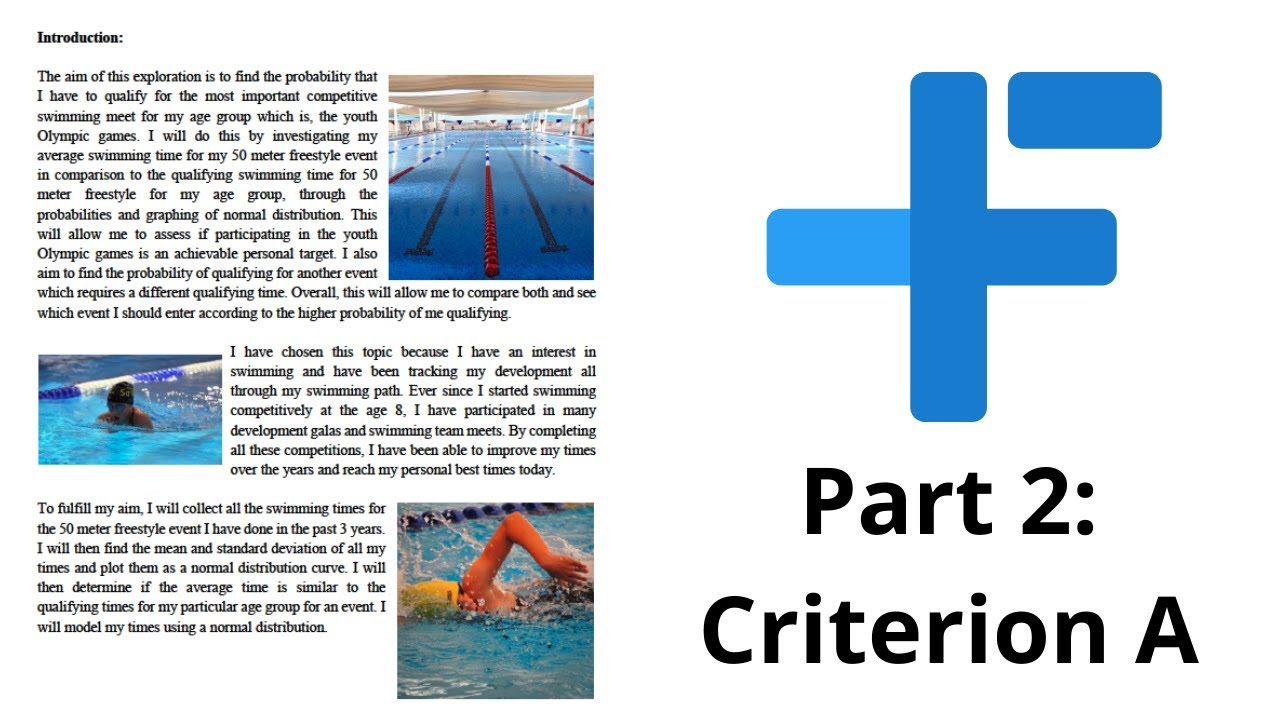Полное руководство по математике IB IA, часть 2: Презентация по критерию А | Г-н Флинн, IB