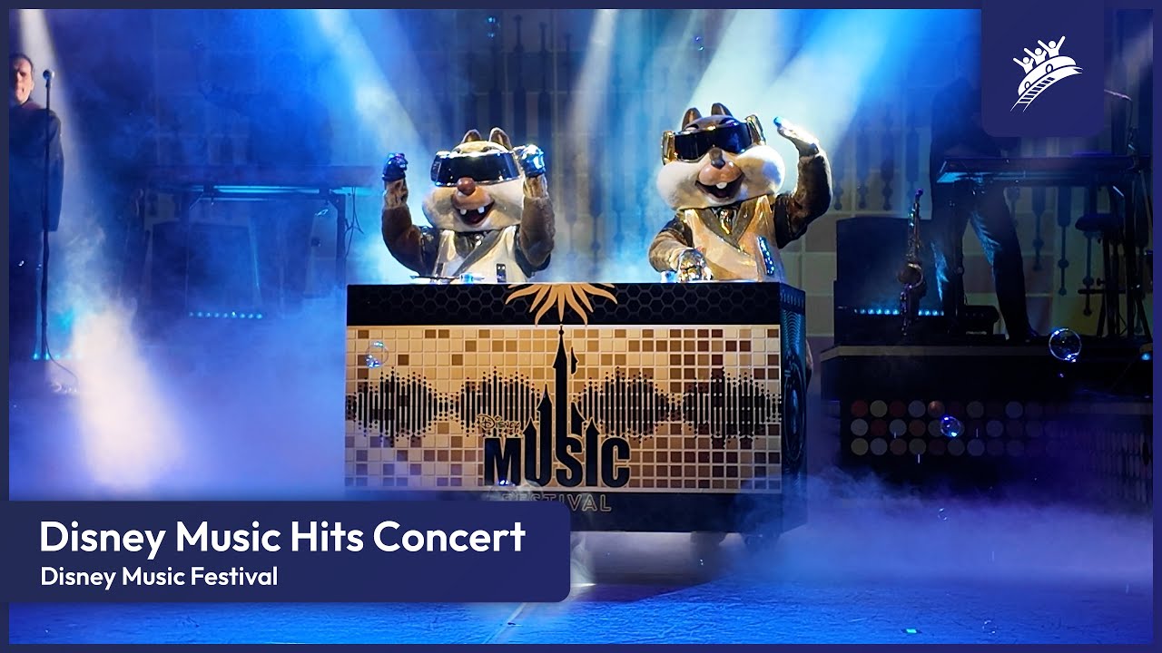Disney Music Hits Concert with DJ CHIP & DALE - Disney Music Festival at Disneyland Paris (2025)