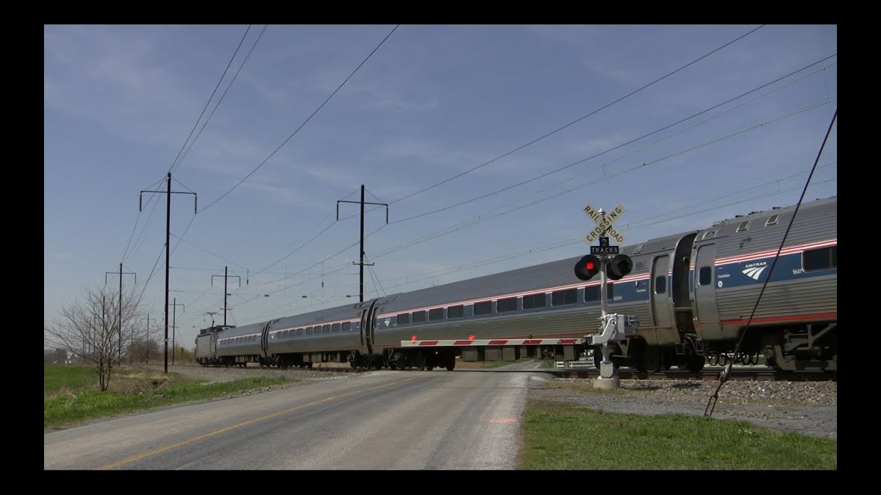 80-90 MPH Trains on the Amtrak Harrisburg Line