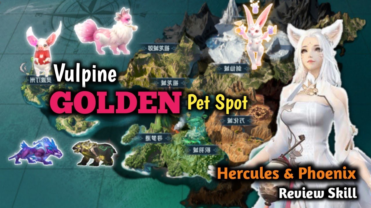 ЗОЛОТОЙ питомец Vulpine Spot - Perfect World Mobile