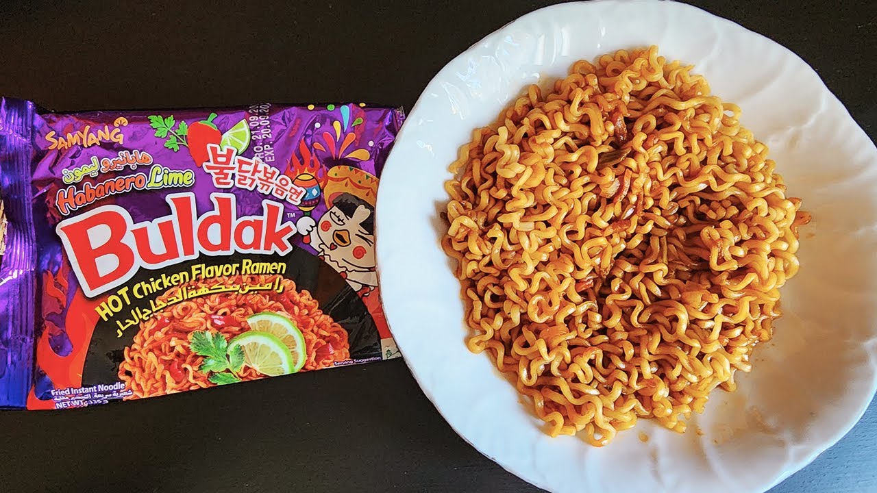Samyang Buldak Habanero Lime Hot Chicken Flavor Ramen Review
