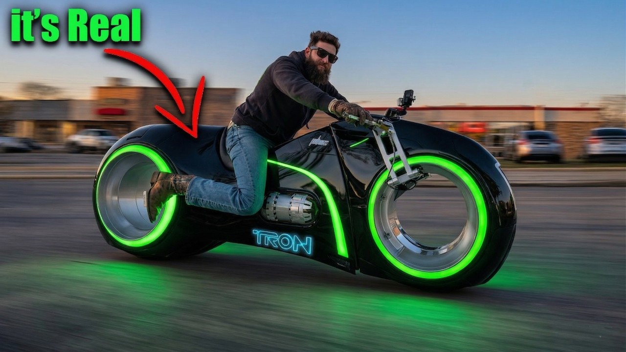 I Rode the Legendary TRON Bike