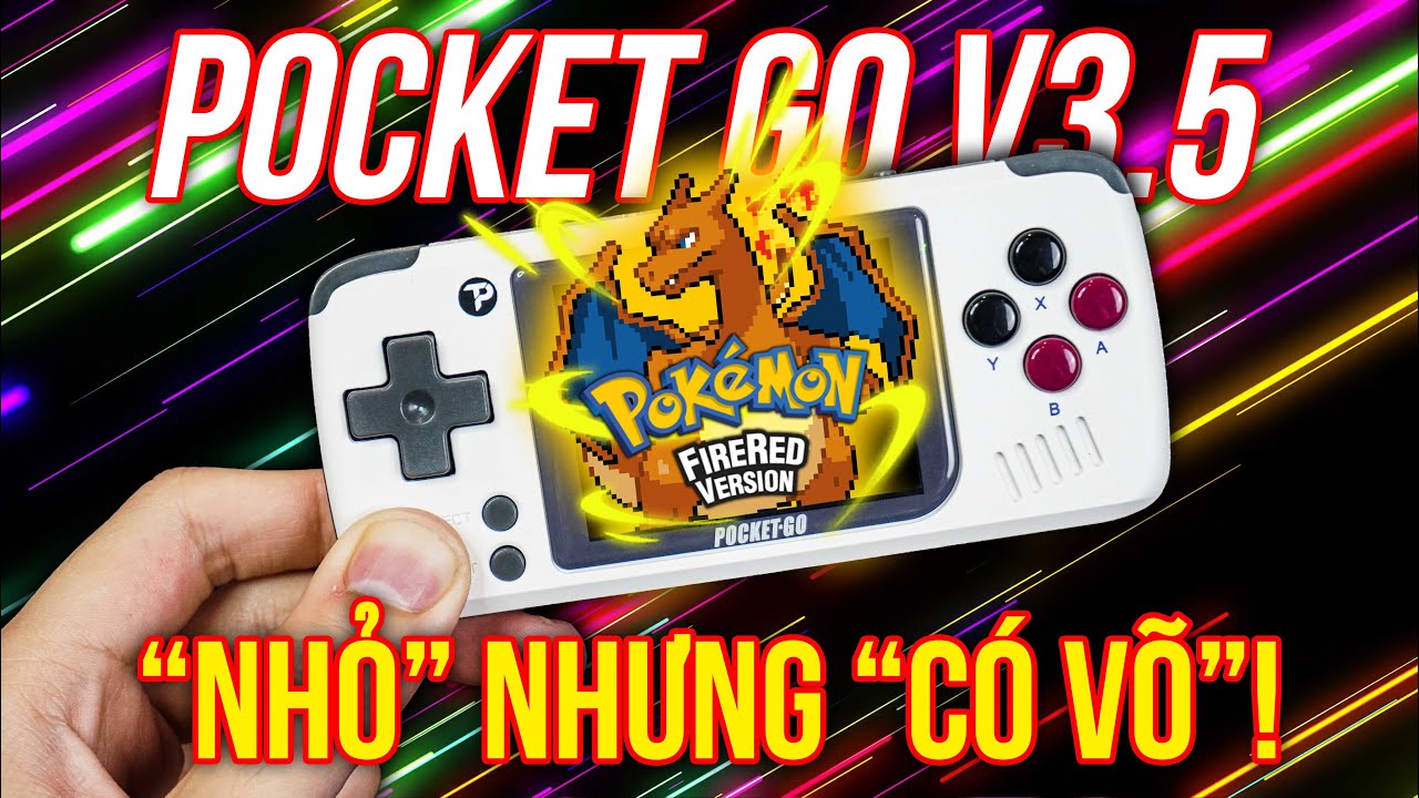 POCKET GO V3.5 (2021) | Cả BẦU TRỜI GAME nằm trong chiếc máy này!