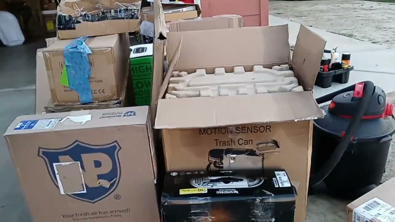 Compramos Una Pallet De Amazon Veamos Q Salio🔥🔥🔥🔥