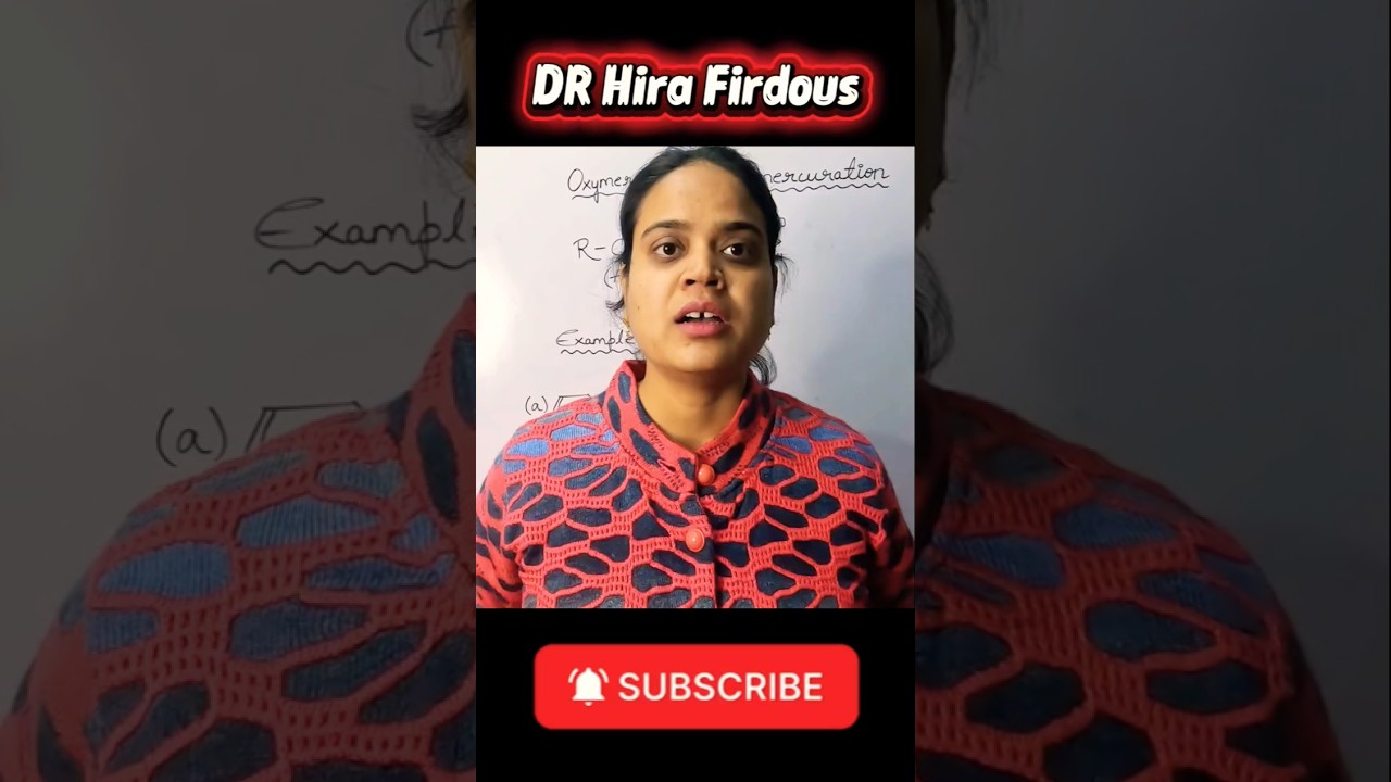Oxymercuration Demercuration: NEET JEE +4 Marks Fix 🎯 | Alkene Reaction Short Trick