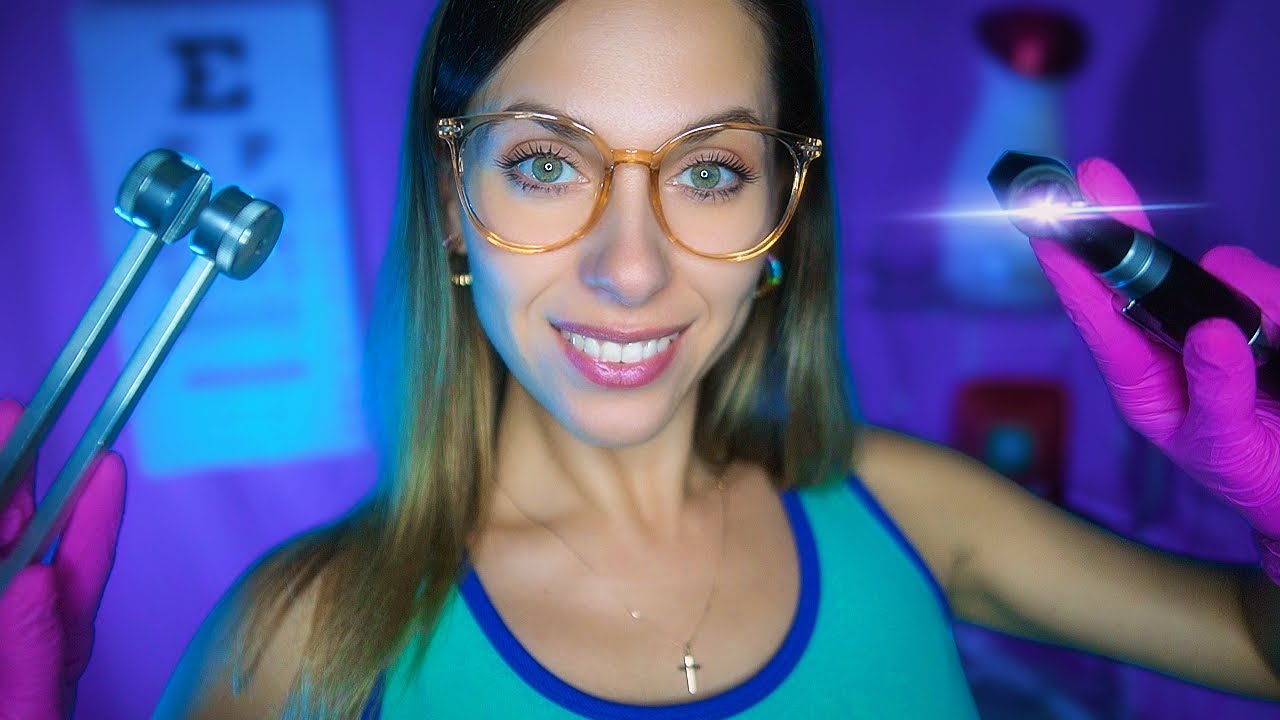 ASMR - Intense Ear Cleaning and Massage - Otosocpe exam for SLEEP and RAIN sounds