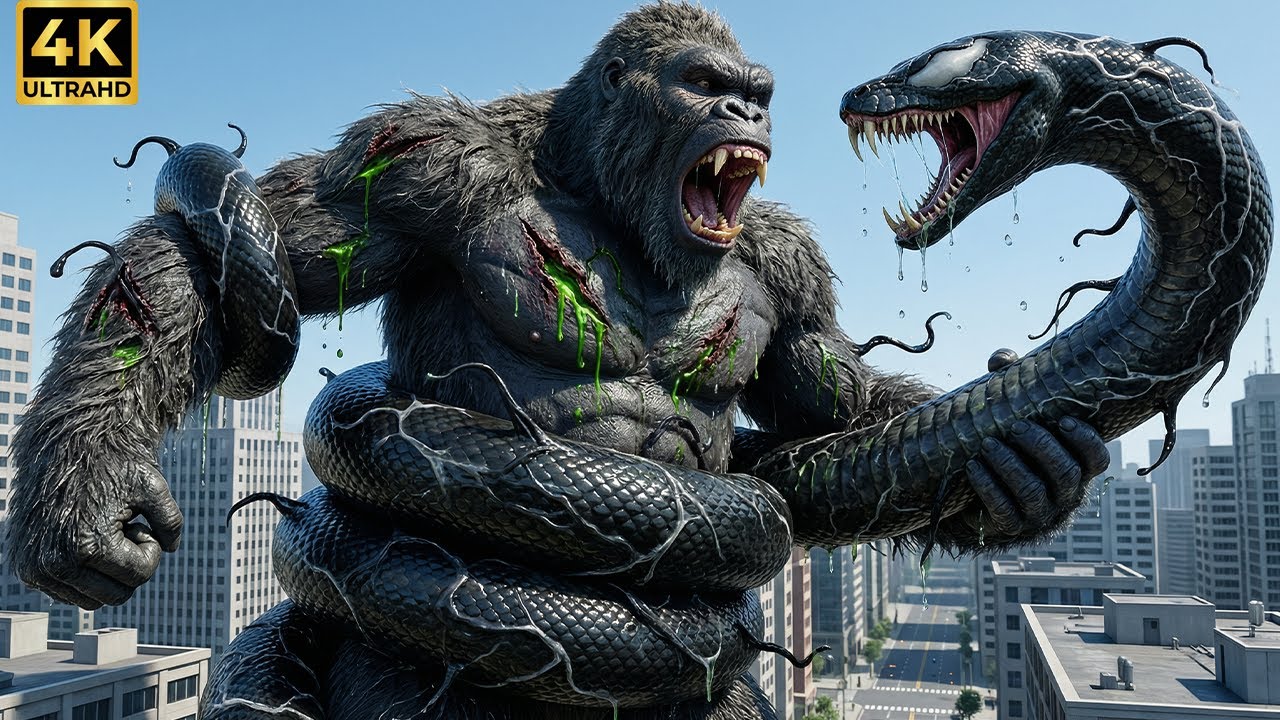 King Kong vs Hulk Tiger: A Cataclysmic Fight for Earth’s Survival