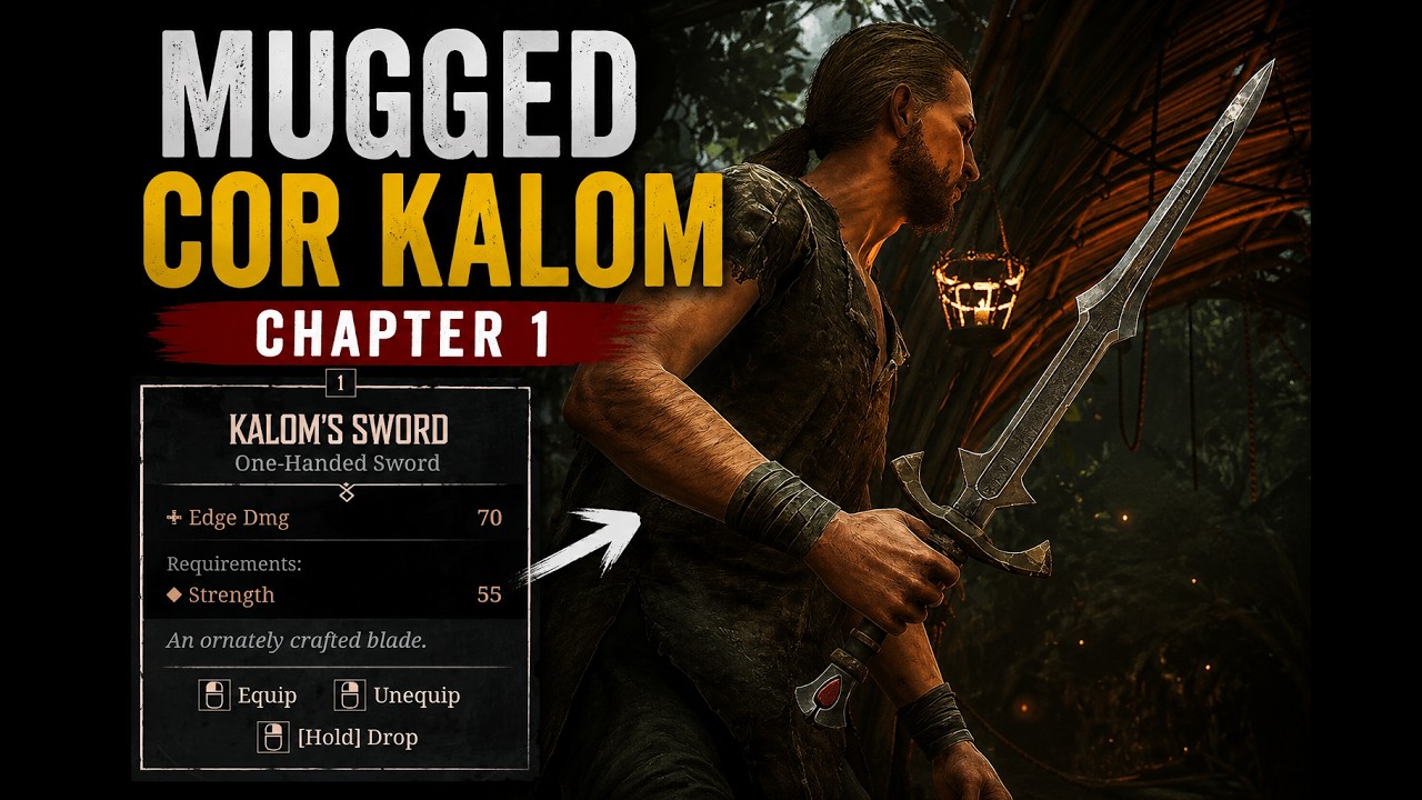 Gothic 1 Remake - Mugging Cor Kalom in Chapter 1