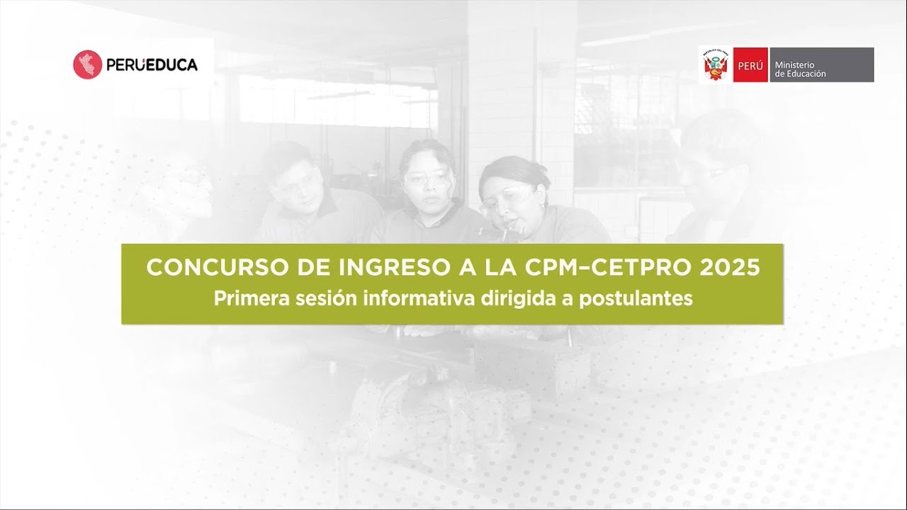 ASISTENCIA DE NOMBRAMIENTO CETPRO ETAPA DESCENTRALIZADA