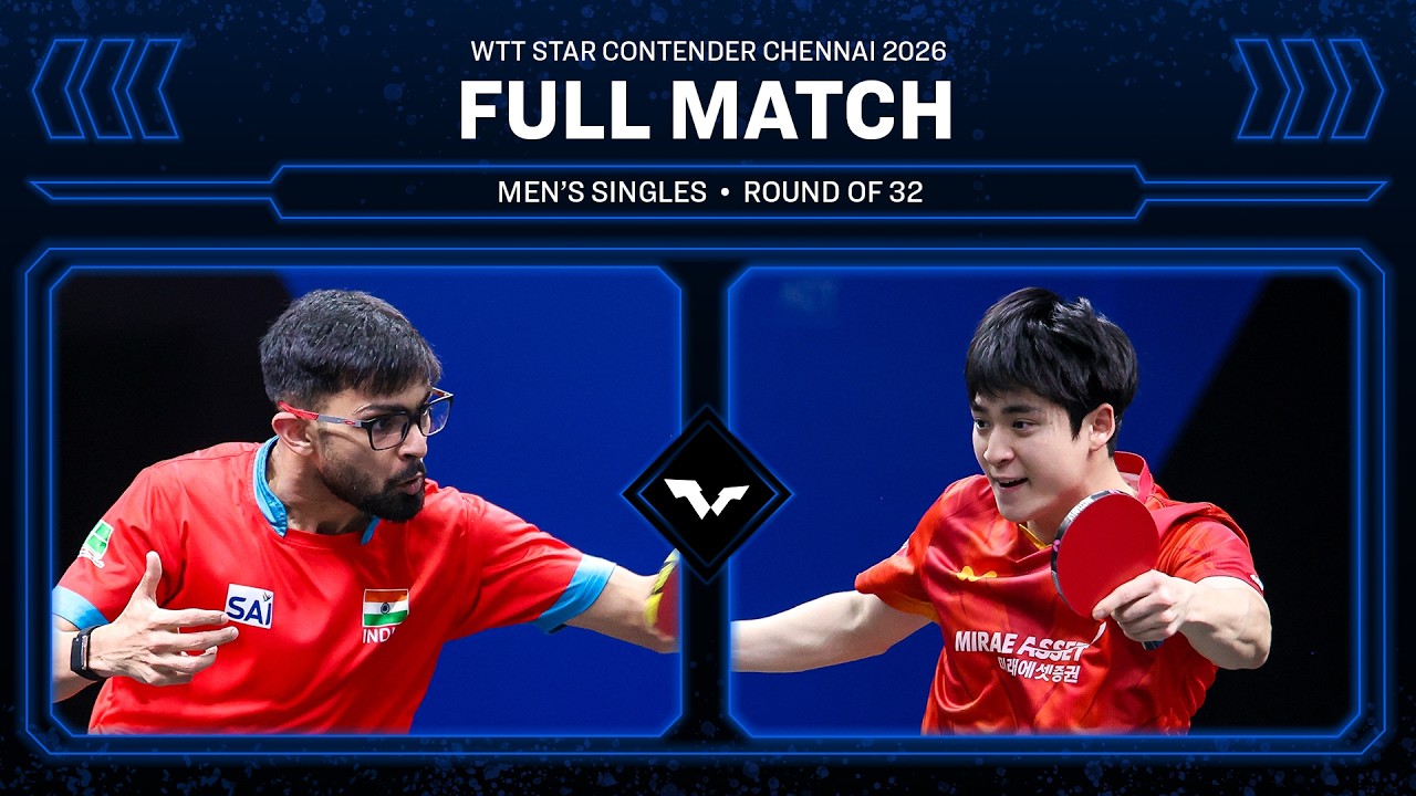 FULL MATCH | Manush Shah vs Park Gyuhyeon | MS R32 | #WTTChennai 2026