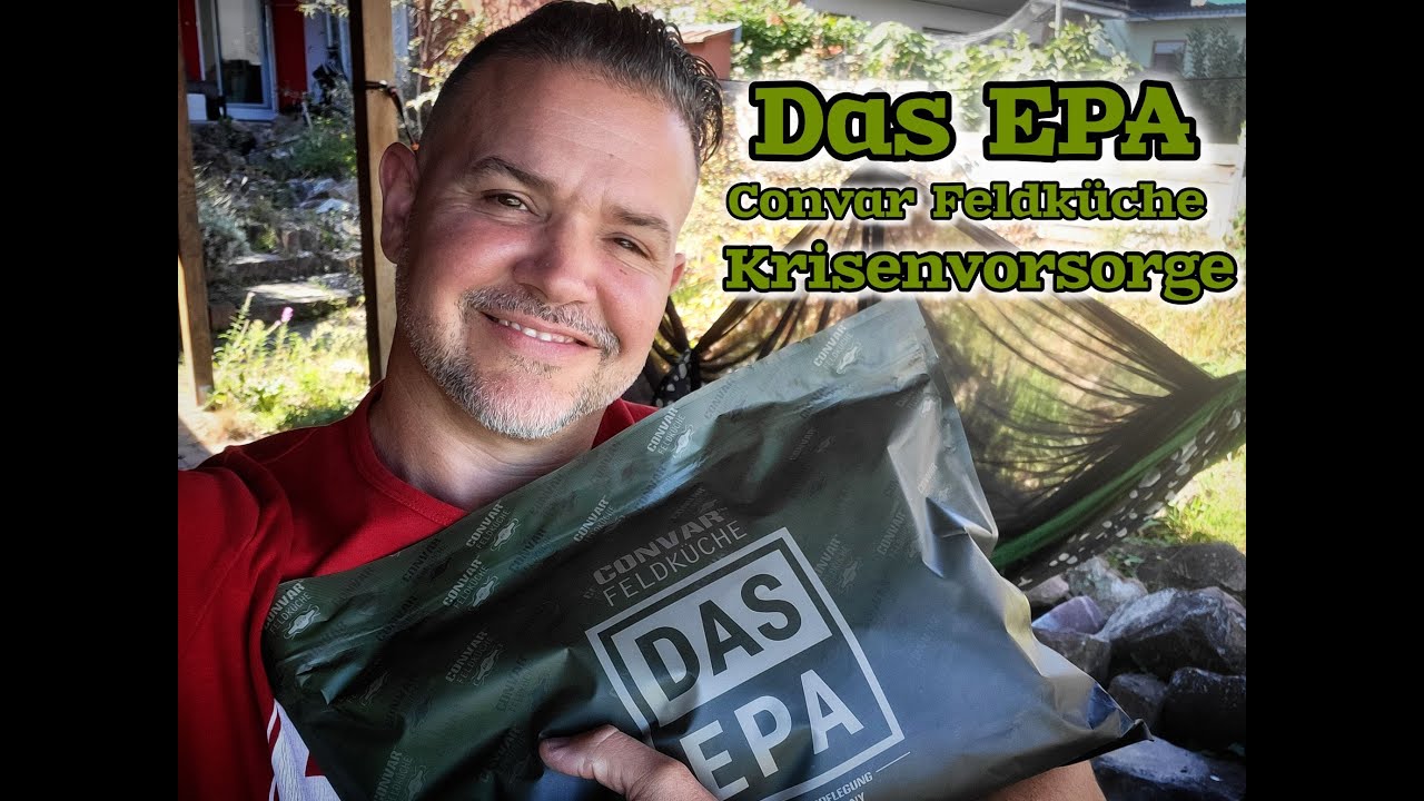 Das EPA Pionier von Convar Feldküche Notnahrung für Krisenvorsorge , Prepping , Trekking im Test