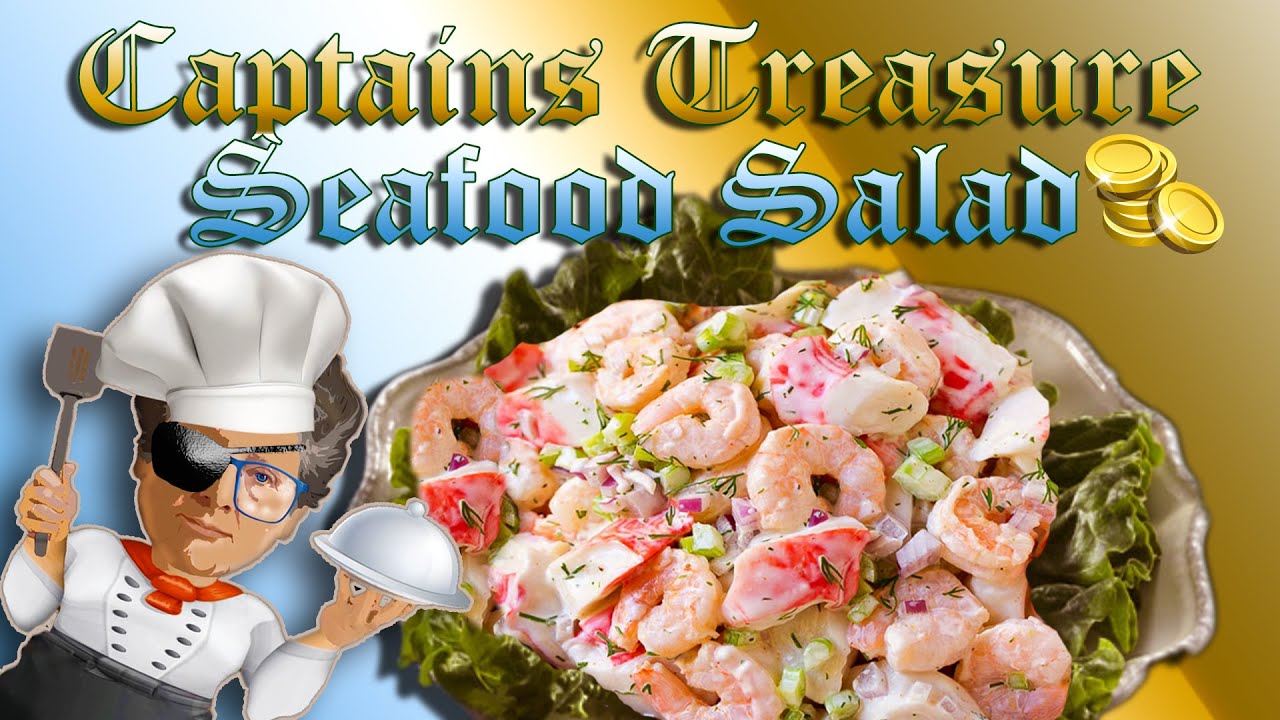 Imitation Crab Meat Salad with shrimp