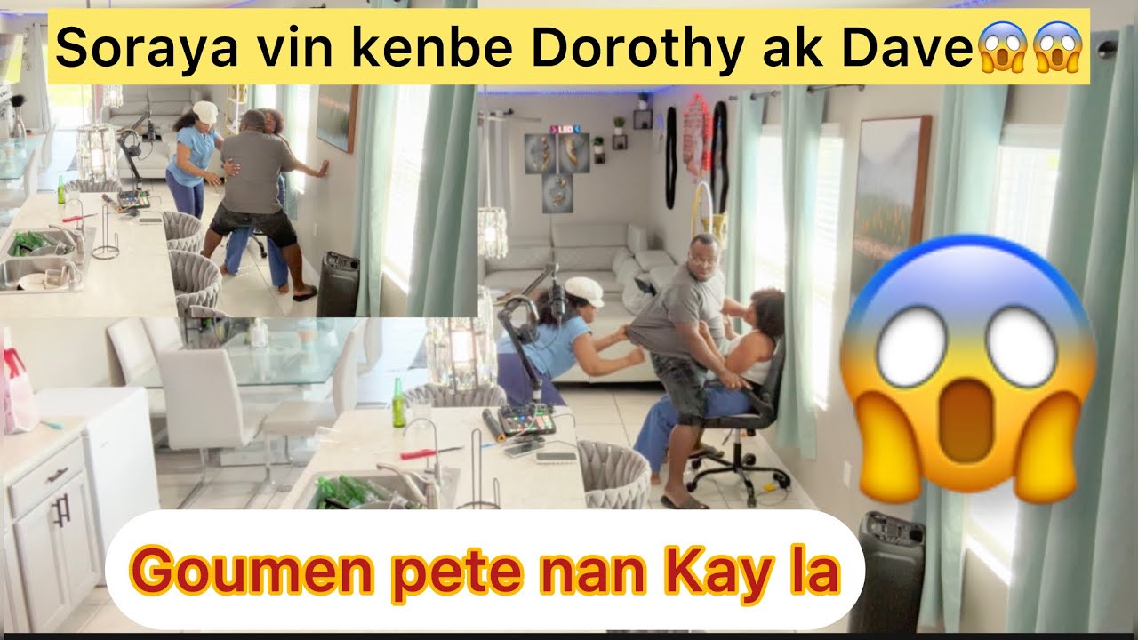Soraya kenbe Dave kp fè lanmou  lakay li ak Dorothy 😱Soraya dedouble goumen pete tunaj kraze😩🙁😡😱
