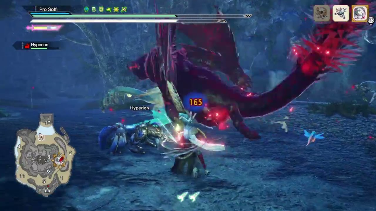 Nargacuga pudo ser el nuevo Rathalos, pero se conformo con ser un barioth de bosque(Referencia)