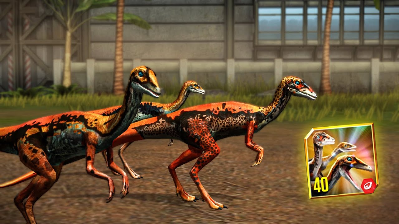NEW COMPSOGNATHUS GEN 2 FIRST LOOK !!! || JURASSIC WORLD THE GAME