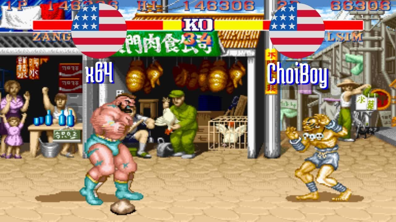 FT5 @sf2hf: x64 (US) vs ChoiBoy (US) [Street Fighter II Hyper Fighting Fightcade] Feb 12