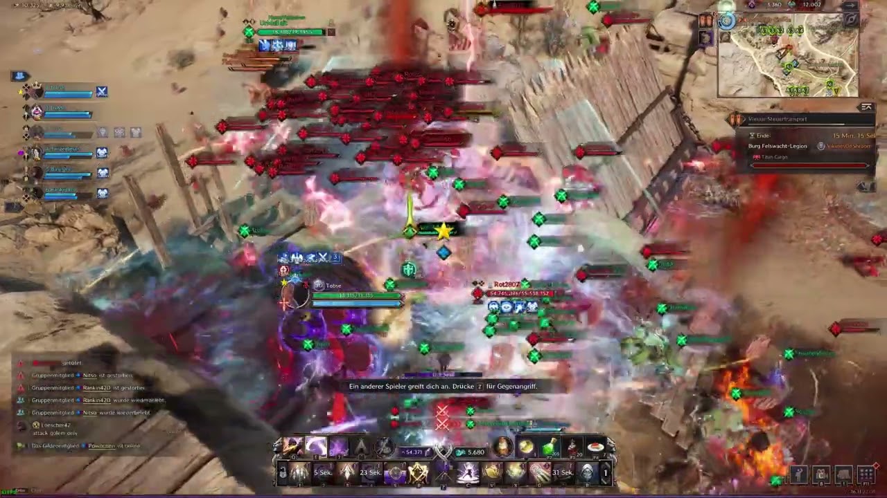 Throne and Liberty First Tax Dilevery Caller Pov