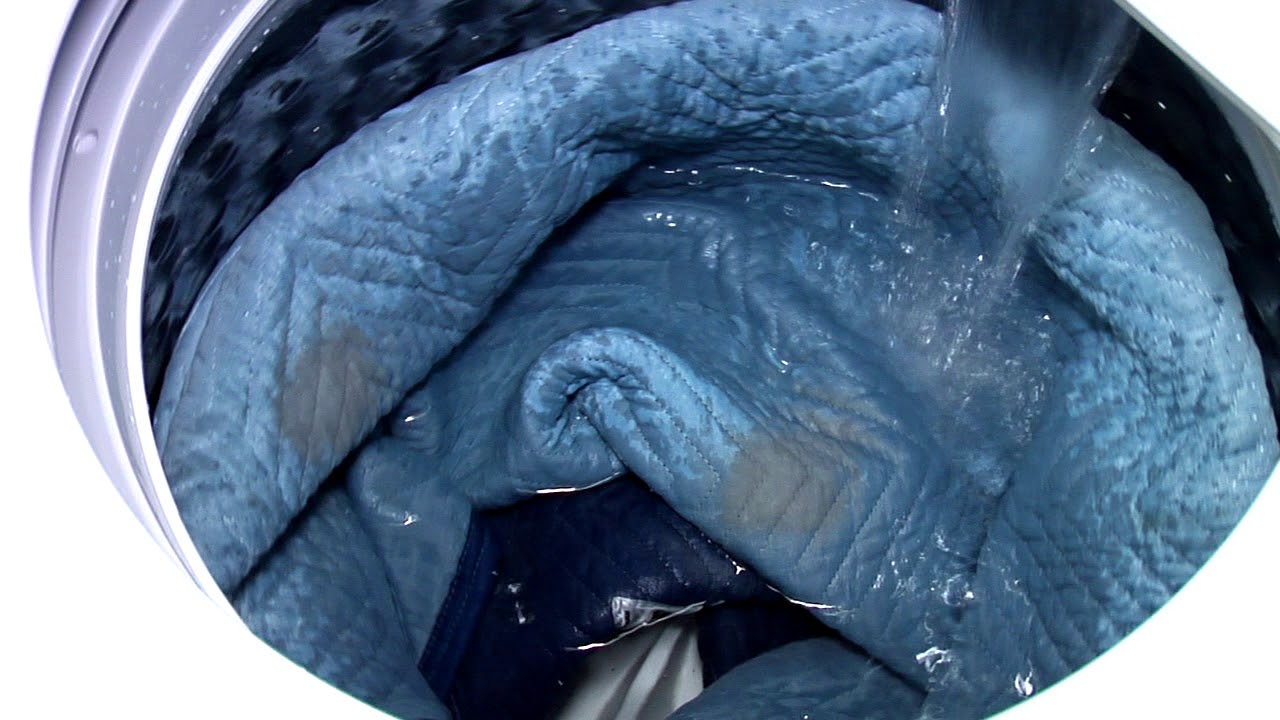 WTW5000DW WHIRLPOOL - Bulky Items/Sheets Cycle WASHING a DELIVERY BLANKET