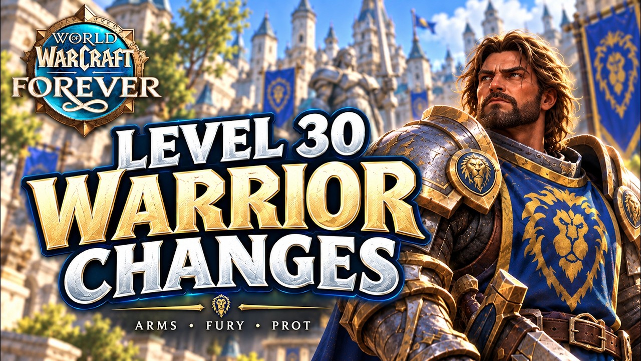 Гайд по талантам воина 30 уровня в WoW Forever | Оружие, Неистовство и Защита