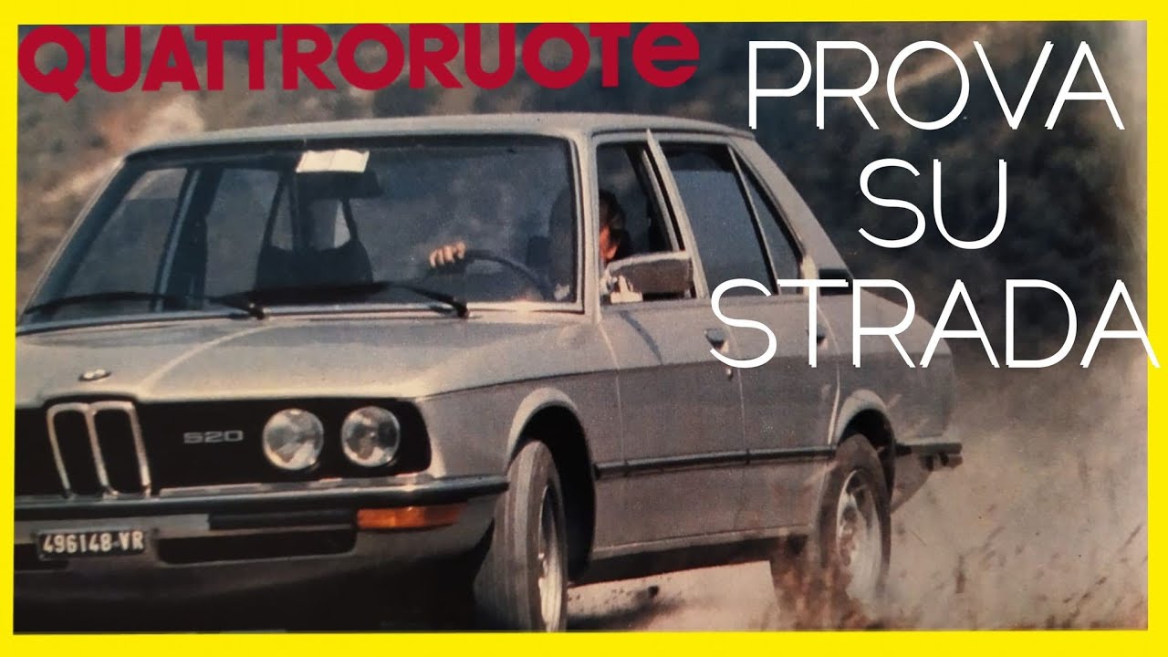 09/1979: BMW 520 (QUATTRORUOTE, prova su strada)