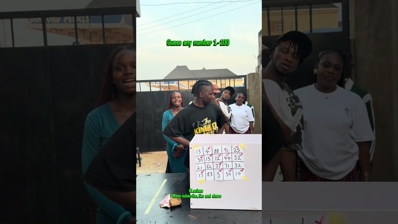 New game Alert 🚨 Guess the Numbers fun game challenge | indoor games | outdoor games 