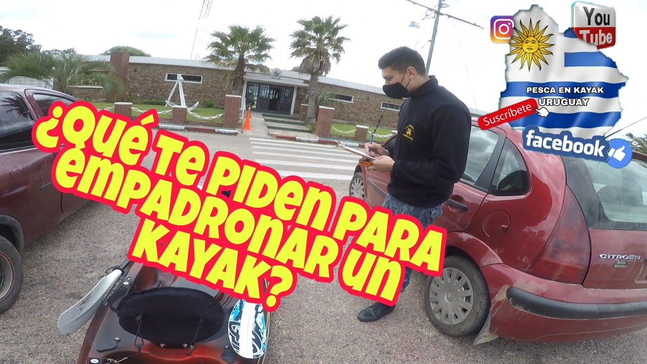 Qué te piden para empadronar un kayak🤔