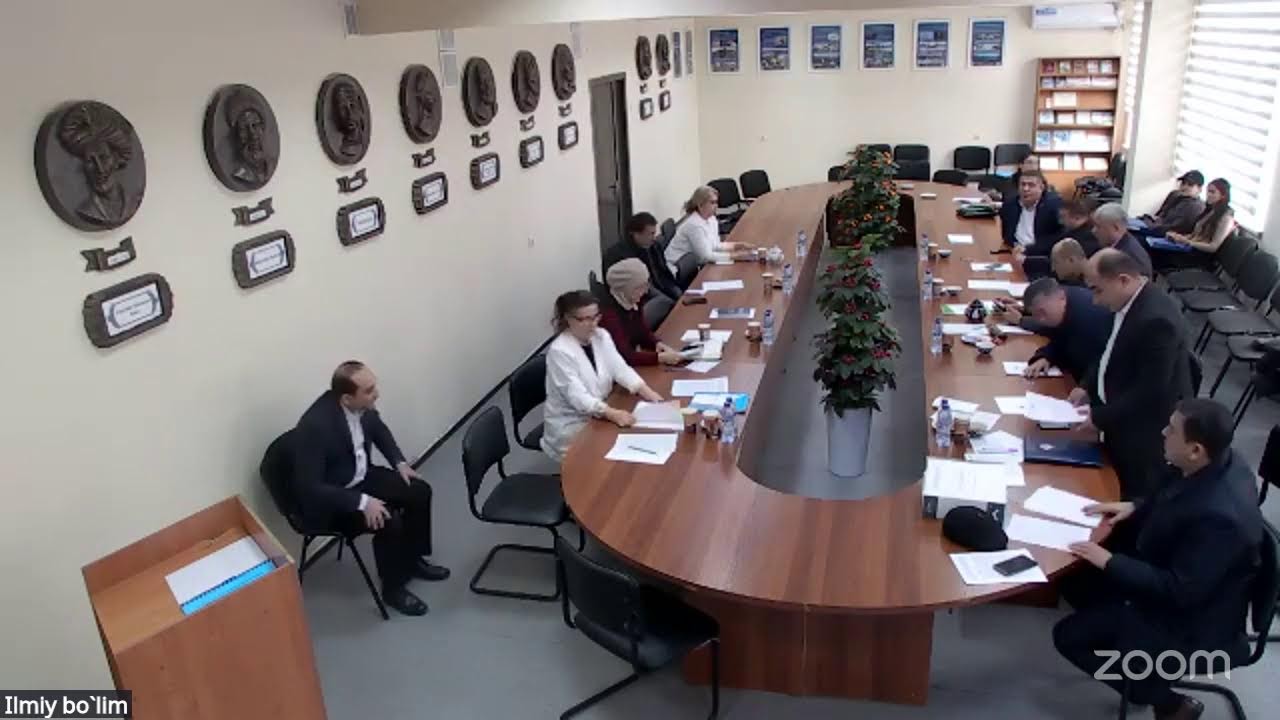 Зал персональной конференции Ilmiy bo`lim