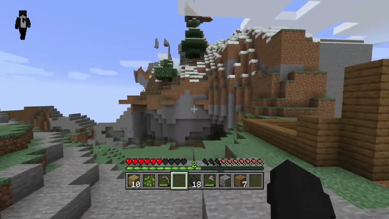playing minecraft 360!