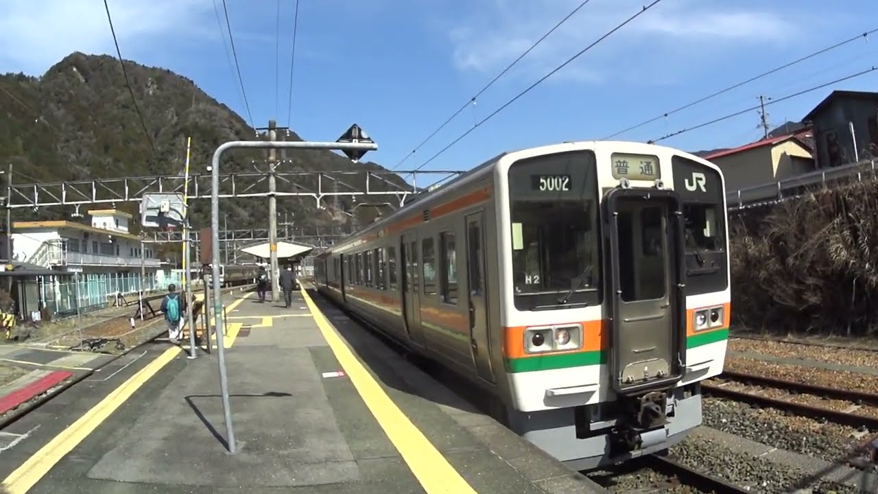 JR飯田線　中部天竜駅　534M