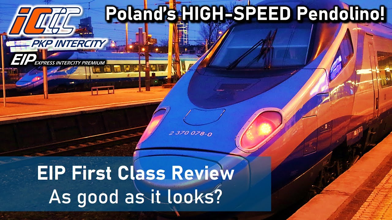PKP Express Intercity Premium - Poland's High-speed Pendolino - First Class Review