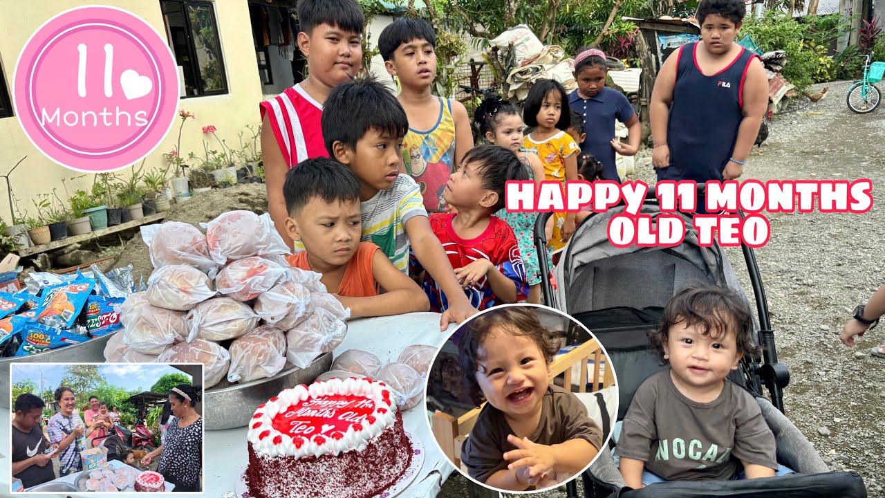 HAPPY 11 MONTHS OLD TEO🎂🎉 | BURGER AT ZEST-O PARA SA MGA BATA