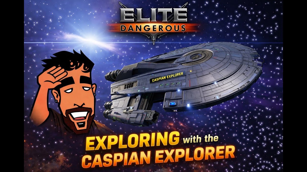 Elite Dangerous - Exploring with the Caspian Explorer