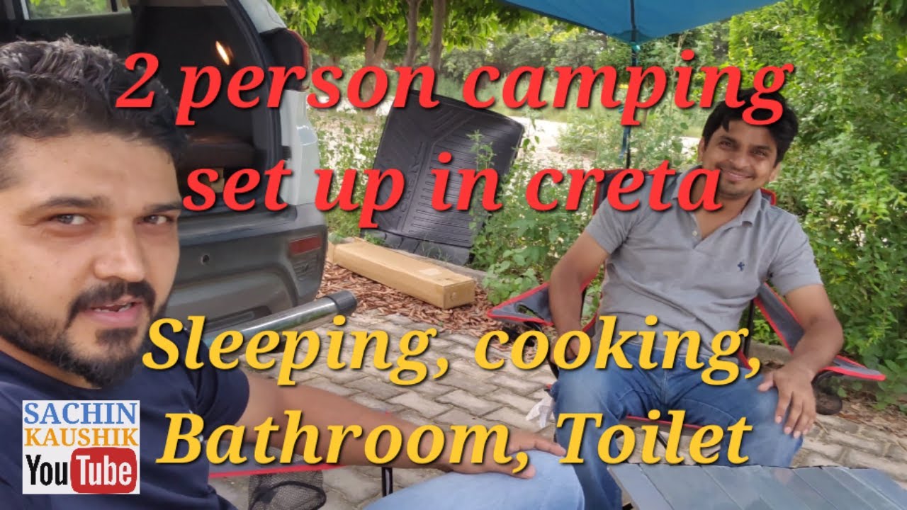 Creta car camping set up @SKYsachinkaushikyoutube