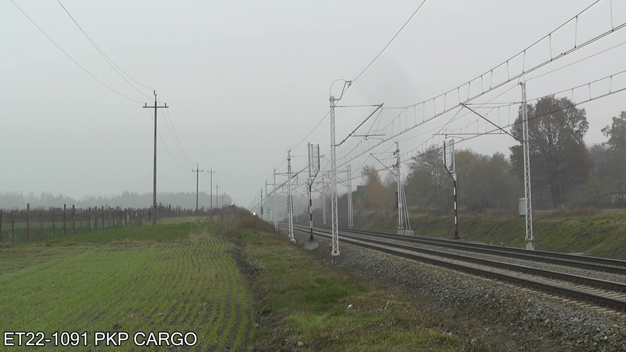 Pociągi na Magistrali Węglowej (przejazd Kiełczygłów)