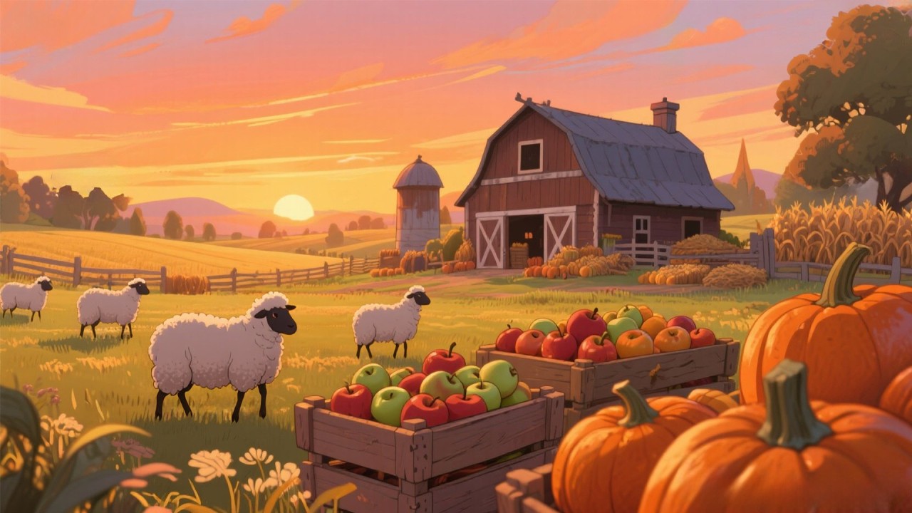 A Cozy 1930s Pasture — Another Room Where Wool and Wind Move as One