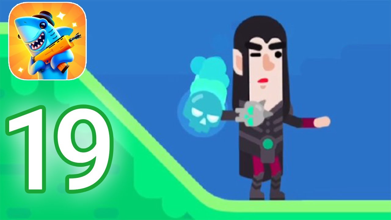 Bowmasters - Gameplay Walkthrough Part 19 - Dark Mage (iOS, Android)
