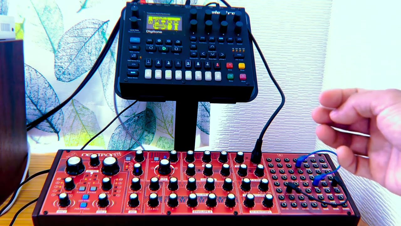 Synth Diaries: Behringer Neutron first run. 