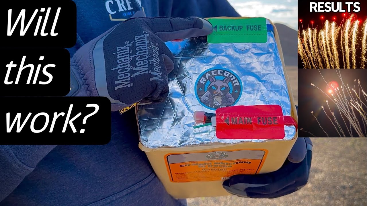TESTING MORE THAN ONE FIREWORK TOGETHER 1.4 PRO LINE