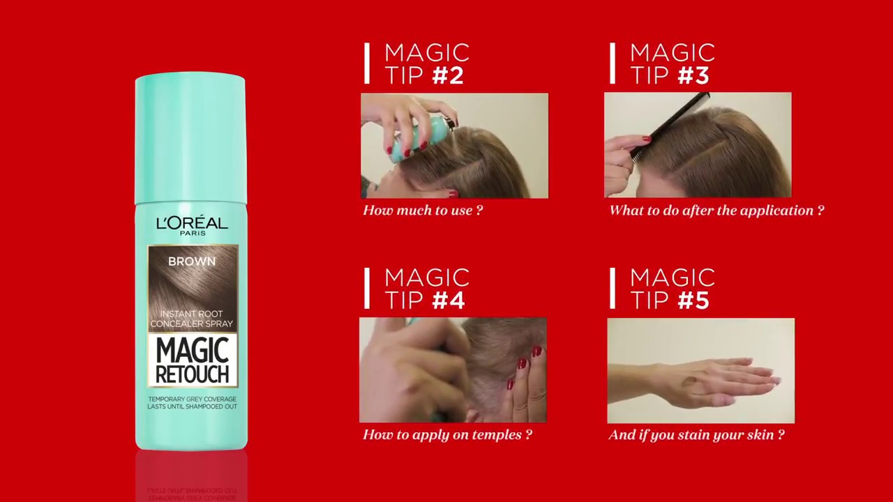 L'Or&eacute;al Paris Magic Retouch | Tip 1: How to apply in 3 seconds