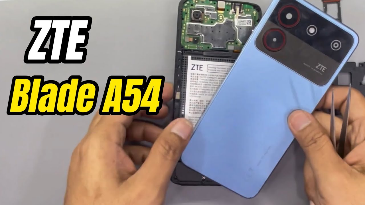 ZTE Blade A54 TEARDOWN‼️, bongkar ZTE Blade A54