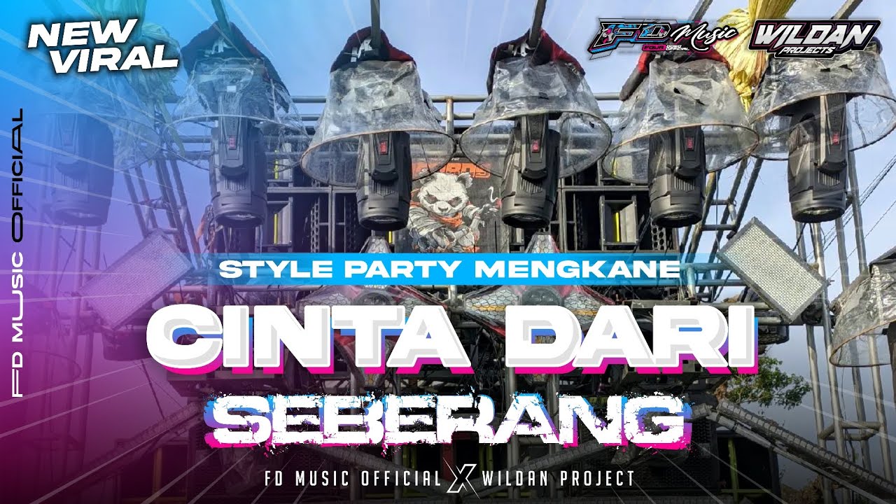 DJ CINTA DARI SEBERANG‼️ FYP TIKTOK NYENI (official music video)